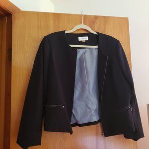 Calvin Klein Black Blazer Size 16
